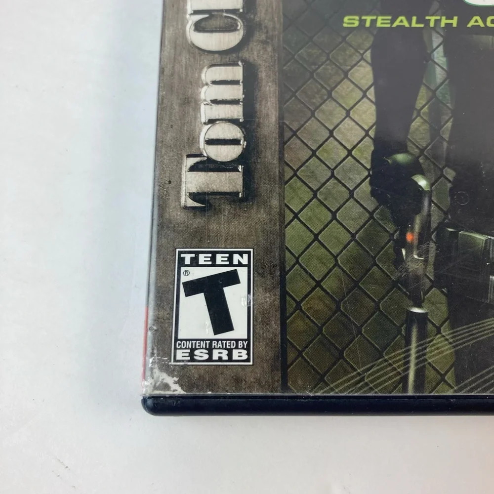 Tom Clancy's Splinter Cell  PlayStation 2 Splinter Cell Stealth Action Redefined